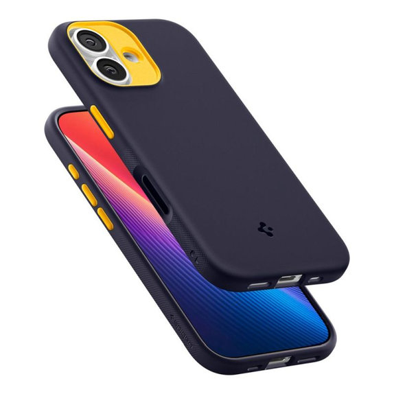 Spigen - Nano Pop futrola s MagSafe za iPhone 17, Blueberry Navy