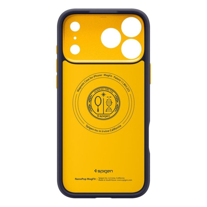 Spigen - Nano Pop futrola s MagSafe za iPhone 17 Pro, Blueberry Navy