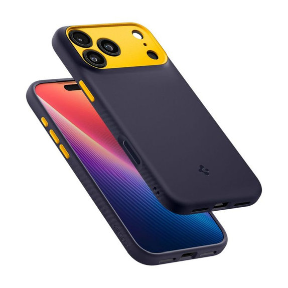 Spigen - Nano Pop futrola s MagSafe za iPhone 17 Pro, Blueberry Navy