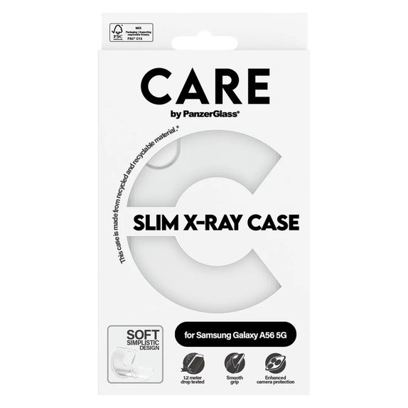 Maska X-Ray za Samsung Galaxy A56 5G, Prozirna, PanzerGlass
