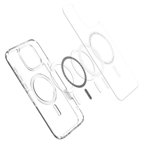 Spigen - Maska Ultra Hybrid "T" s MagSafe za iPhone 16 Pro, bijela