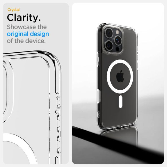 Spigen - Maska Ultra Hybrid "T" s MagSafe za iPhone 16 Pro, bijela