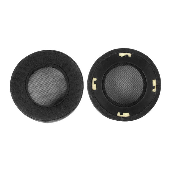 Zamjenski jastučići za uši za AKG K701, K702, Q701, Q702, K601, K612, K712, Pjena + Velur, Crne, 1 Par
