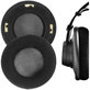 Zamjenski jastučići za uši za AKG K701, K702, Q701, Q702, K601, K612, K712, Pjena + Velur, Crne, 1 Par