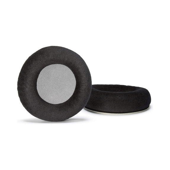 Zamjenski jastučići za uši za AKG K701, K702, Q701, Q702, K601, K612, K712, Pjena + Velur, Crne, 1 Par