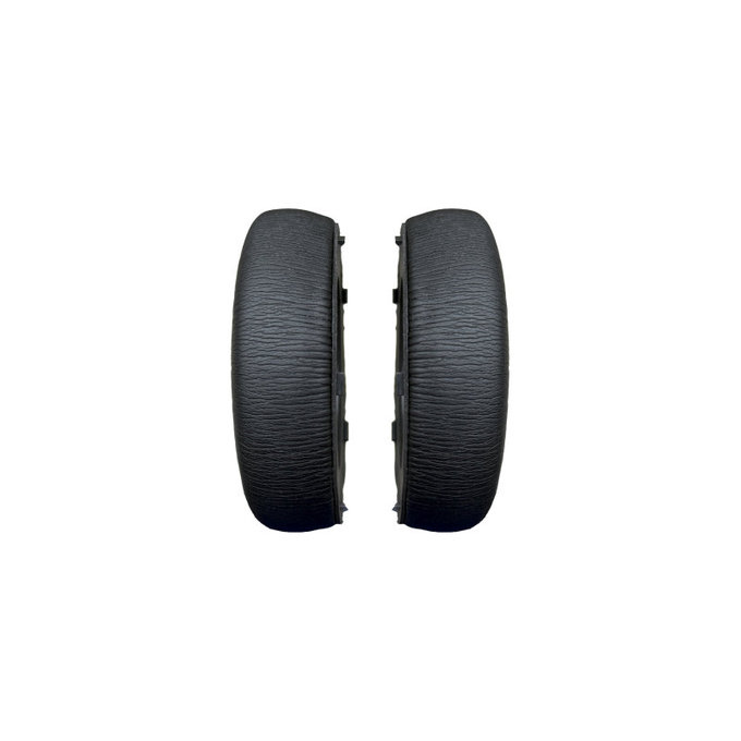 Zamjenski jastučići za uši za AKG Y600NC, Memorijska pjena + PU Koža, Crne, 1 Par