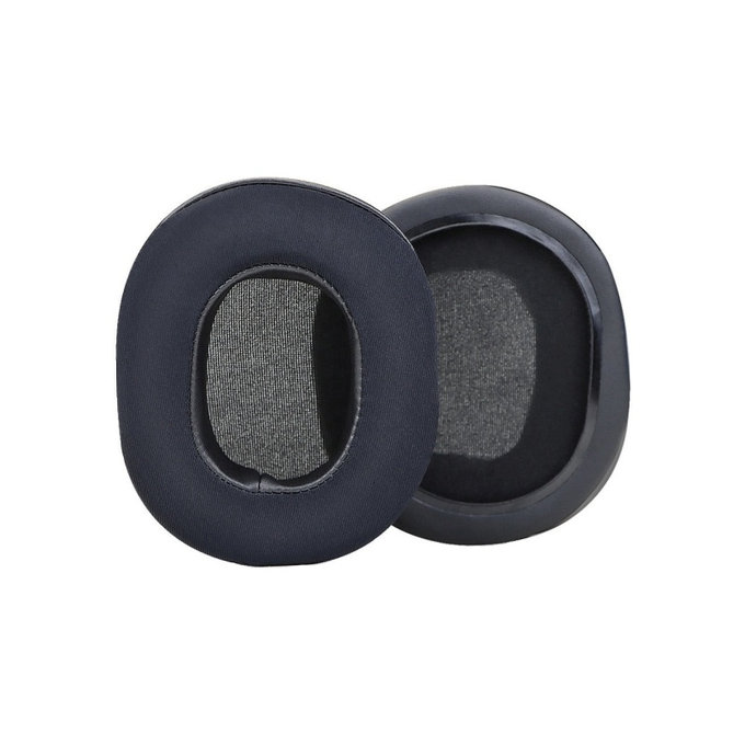 Zamjenski jastučići za uši za Audio-Technica ATH-M50, Pjena + Koža, Crne, Hladni gel, 1 Par