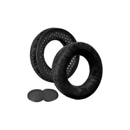 Zamjenski jastučići za uši za Beyerdynamic DT440, DT660, DT990 Pro, Tekstil, Crne, 1 Par