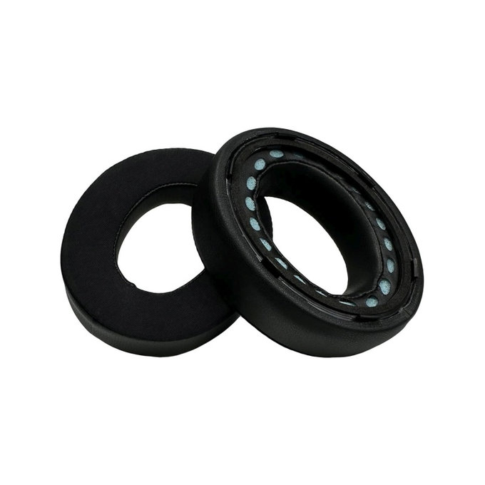 Zamjenski jastučići za uši za Bose NC700, Memorijska pjena + Tekstil + PU Koža, Crne, Hladni gel, 1 Par