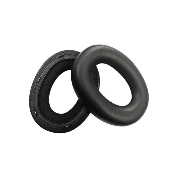 Zamjenski jastučići za uši za Bowers & Wilkins PX7, Memorijska pjena + PU Koža, Crne, 1 Par
