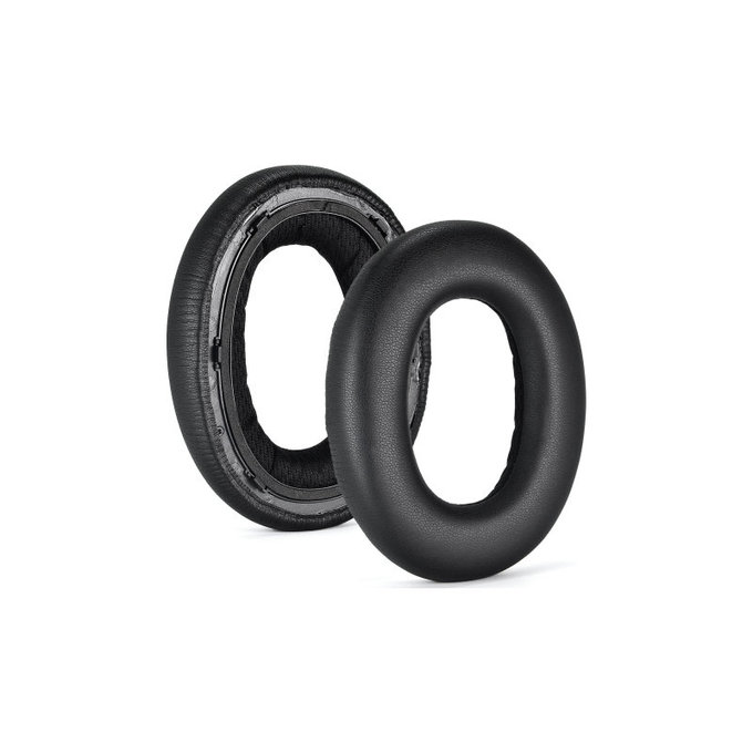 Zamjenski jastučići za uši za Bowers & Wilkins PX7, Memorijska pjena + PU Koža, Crne, 1 Par