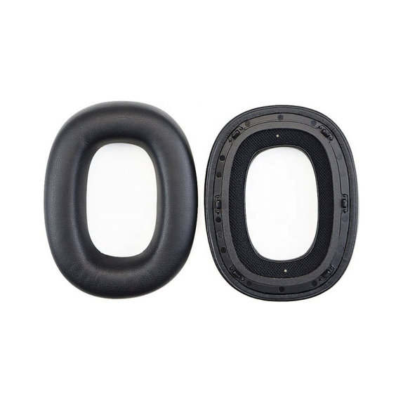 Zamjenski jastučići za uši za Bowers & Wilkins PX8, PX7S2, Memorijska pjena + PU Koža, Crne, 1 Par