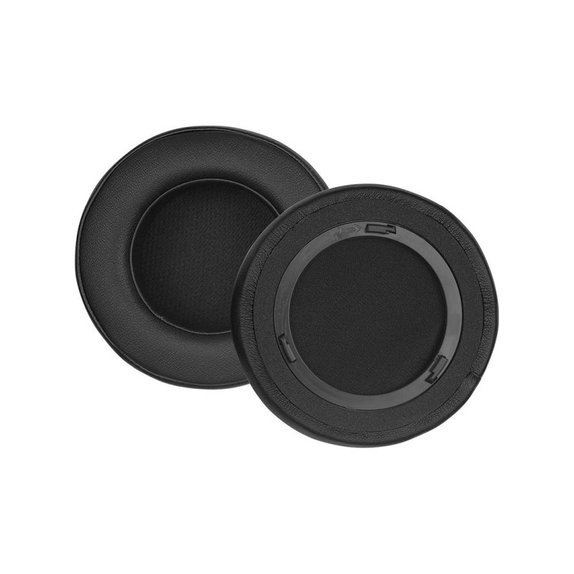 Zamjenski jastučići za uši za Corsair Virtuoso RGB, Memorijska pjena + PU Koža, Crne, 1 Par