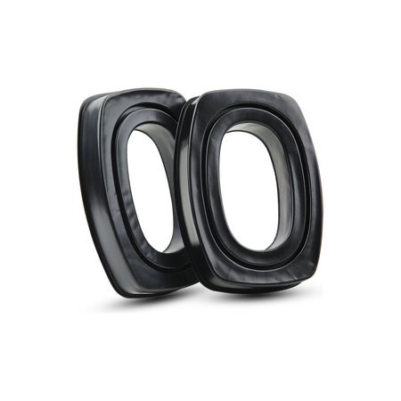 Zamjenski jastučići za uši za Howard Leight Impact, Memorijska pjena + Koža, Crne, Hladni gel, 1 Par