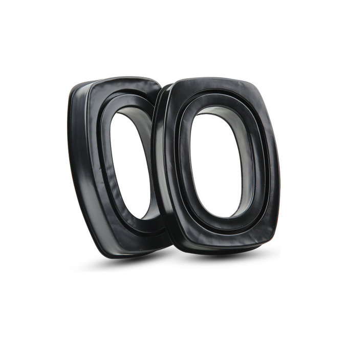 Zamjenski jastučići za uši za Howard Leight Impact, Memorijska pjena + Koža, Crne, Hladni gel, 1 Par