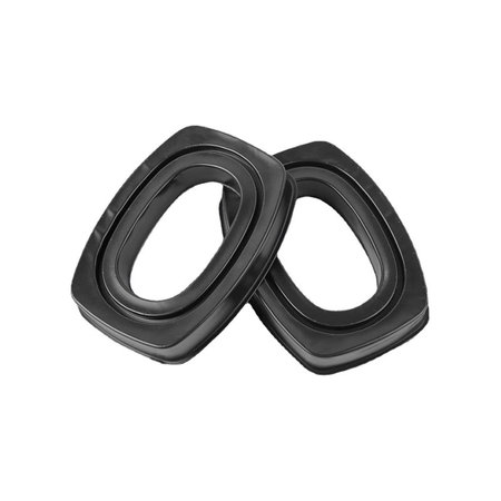 Zamjenski jastučići za uši za Howard Leight Impact, Memorijska pjena + Koža, Crne, Hladni gel, 1 Par