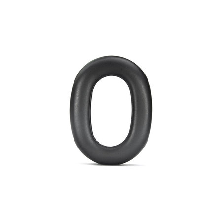 Zamjenski jastučići za uši za Jabra Evolve2 85 UC/MS, Memorijska pjena + Koža, Crne, 1 Par