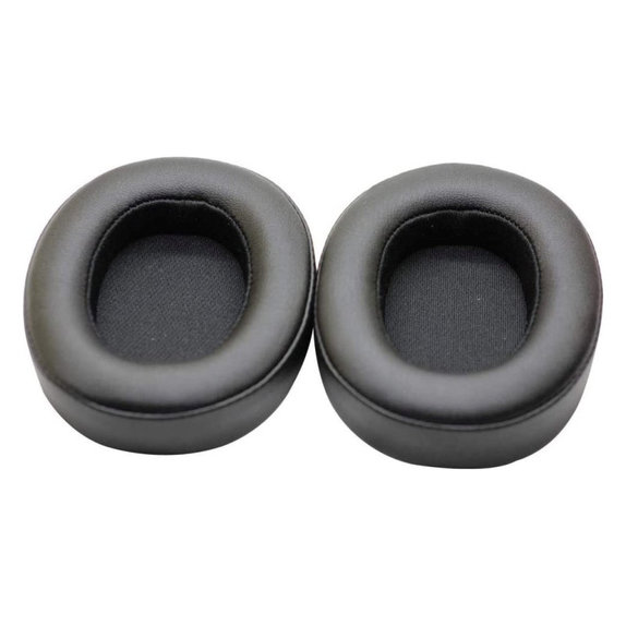 Zamjenski jastučići za uši za JBL Synchros E55BT, Memorijska pjena + PU Koža, Crne, 1 Par