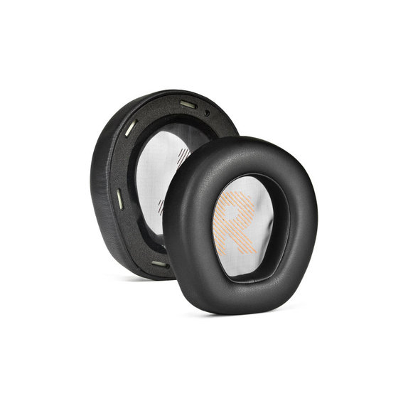 Zamjenski jastučići za uši za JBL Quantum Q200, Q300, Memorijska pjena + PU Koža, Crne, 1 Par