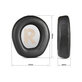 Zamjenski jastučići za uši za JBL Quantum Q200, Q300, Memorijska pjena + PU Koža, Crne, 1 Par