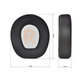Zamjenski jastučići za uši za JBL Quantum Q200, Q300, Memorijska pjena + PU Koža + Tekstil, Crne, Hladni gel, 1 Par