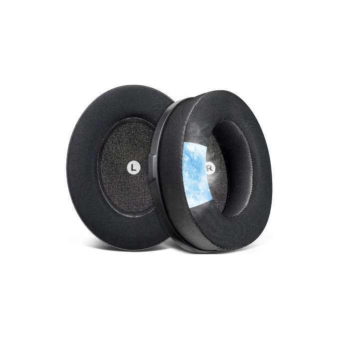 Zamjenski jastučići za uši za Kingston HyperX Cloud Orbit S, Memorijska pjena + PU Koža, Crne, Hladni gel, 1 Par