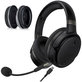 Zamjenski jastučići za uši za Kingston HyperX Cloud Orbit S, Memorijska pjena + PU Koža, Crne, 1 Par