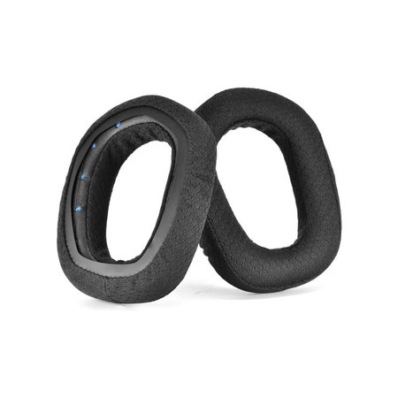 Zamjenski jastučići za uši za Logitech G435, Pjena + Tekstil, Crne, 1 Par