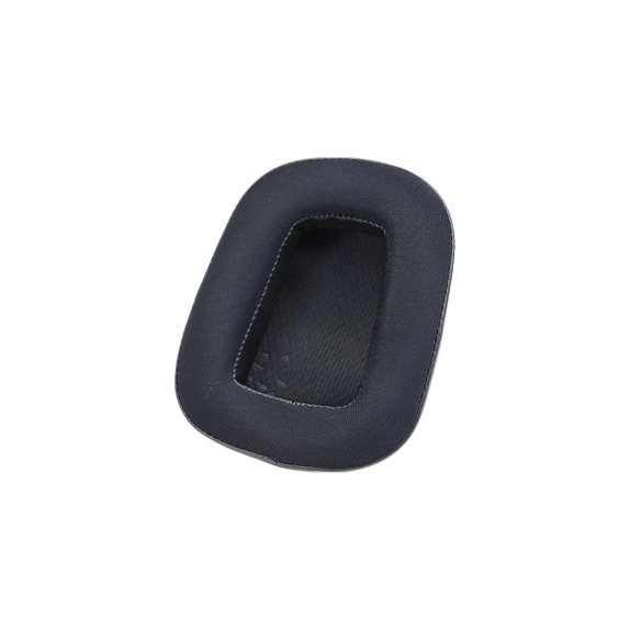 Zamjenski jastučići za uši za Logitech G633 Artemis, G933 Artemis, Memorijska pjena + Tekstil + Koža, Crne, Hladni gel, 1 Par