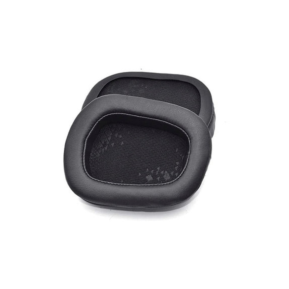 Zamjenski jastučići za uši za Logitech G633 Artemis, G933 Artemis, Memorijska pjena + Koža, Crne, 1 Par