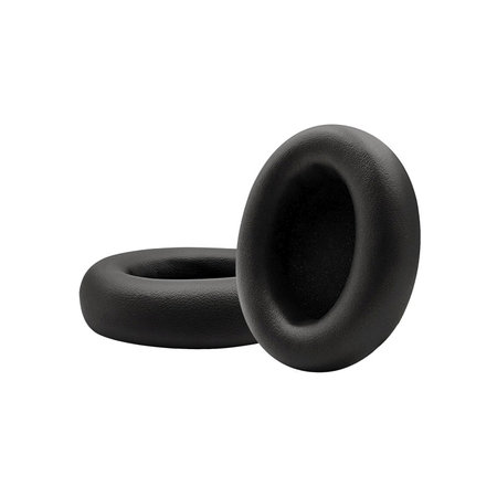 Zamjenski jastučići za uši za Beats Studio Pro, Memorijska pjena + PU Koža, Crne, 1 Par