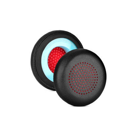 Zamjenski jastučići za uši za Plantronics Voyager Focus UC, PU Koža, Crne, 1 Par