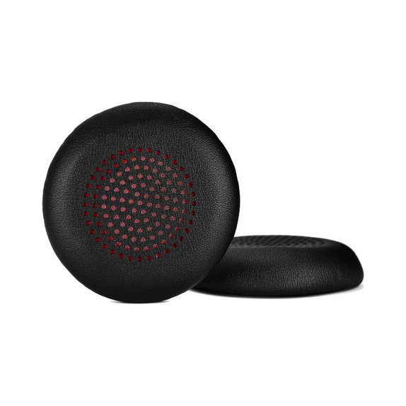Zamjenski jastučići za uši za Plantronics Voyager Focus UC, PU Koža, Crne, 1 Par