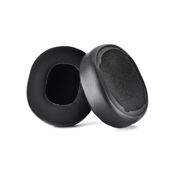 Zamjenski jastučići za uši za Skullcandy Hesh 3.0, Crusher, Venue, Memorijska pjena + Koža + Tekstil, Crne, Hladni gel, 1 Par