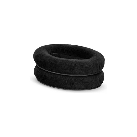 Zamjenski jastučići za uši za Sennheiser HD545, HD600, HD650, Memorijska pjena + Tekstil, Crne, 1 Par