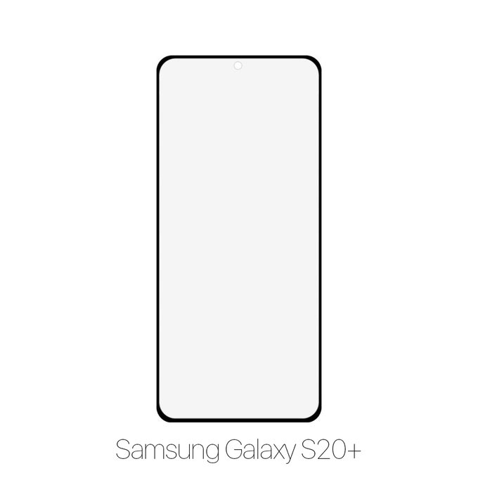 FixPremium FullCover Glass - Kaljeno staklo za Samsung Galaxy S20+