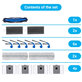 Ecovacs T80 Omni, T80 - Kompletan set