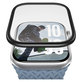 Kaljeno staklo UWF METALLIC za Apple Watch 11/10 42 mm, Crna, PanzerGlass