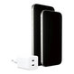 Putni adapter Grand Prix 2x USB-C, GaN, 45 W PD, Srebrno-bijela, empower