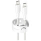 Kabel USB-C, 240 W, Racing, 2 m, Srebrno-bijela, empower