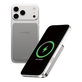 Bežična PowerBank 10000 mAh, 20 W, kompatibilna s MagSafe, Qi2/USB-C, titan, empower