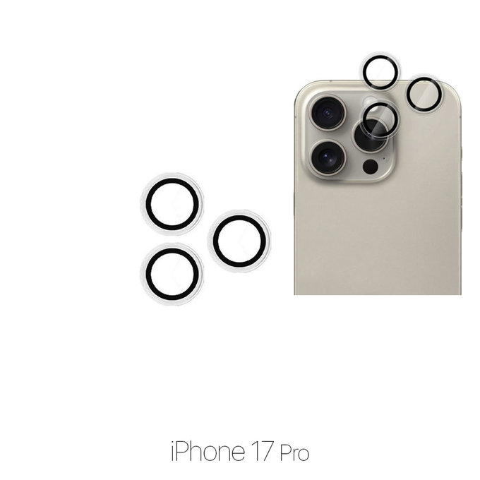 FixPremium Glass - Kaljeno Staklo Stražnje Kamere bez Okvira za iPhone 17 Pro