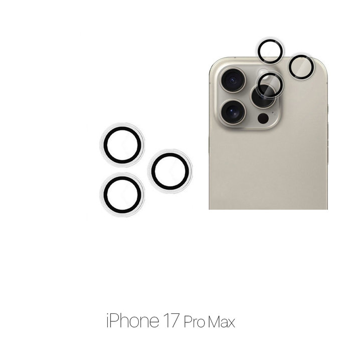 FixPremium Glass - Kaljeno Staklo Stražnje Kamere bez Okvira za iPhone 17 Pro Max