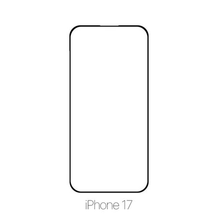 FixPremium FullCover Glass - Kaljeno Staklo za iPhone 17