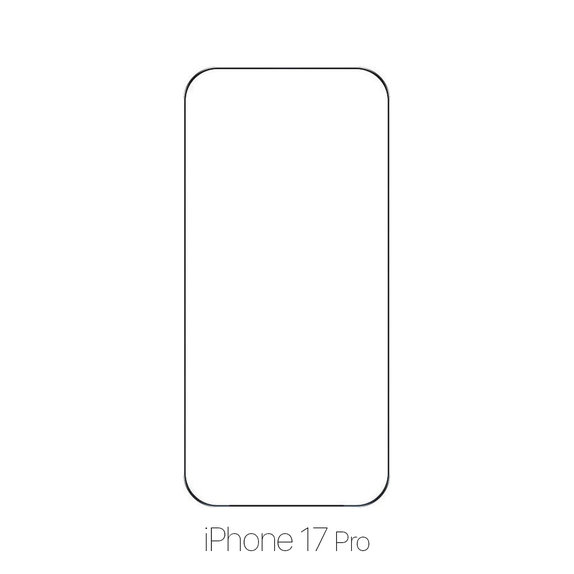 FixPremium FullCover Glass - Kaljeno Staklo za iPhone 17 Pro