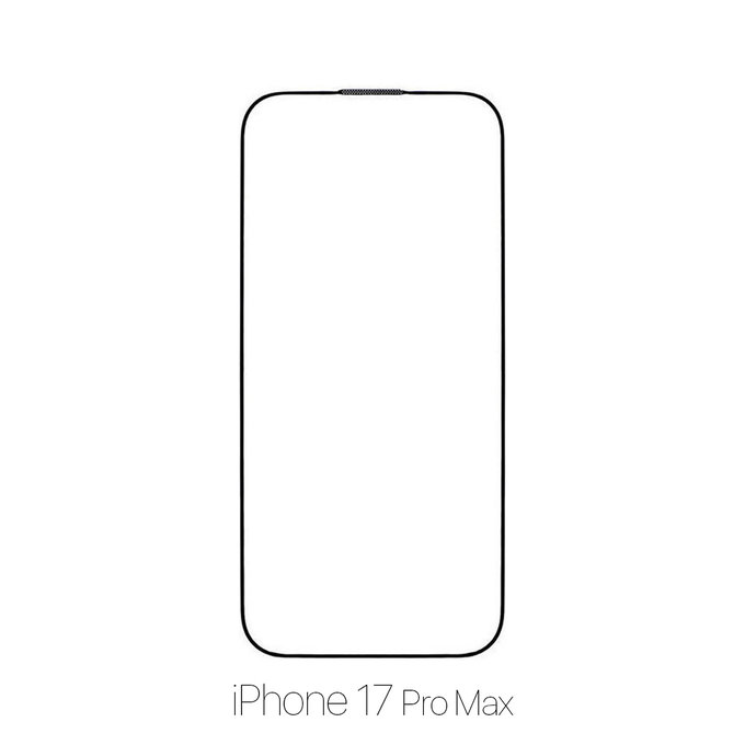 FixPremium FullCover Glass - Kaljeno Staklo za iPhone 17 Pro Max