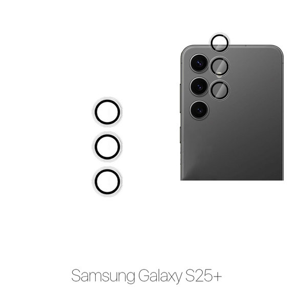 FixPremium Glass - Kaljeno Staklo Stražnje Kamere bez Okvira za Samsung S25+