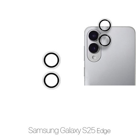 FixPremium Glass - Kaljeno Staklo Stražnje Kamere bez Okvira za Samsung S25 Edge