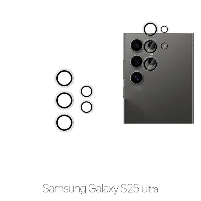 FixPremium Glass - Kaljeno Staklo Stražnje Kamere bez Okvira za Samsung S25 Ultra