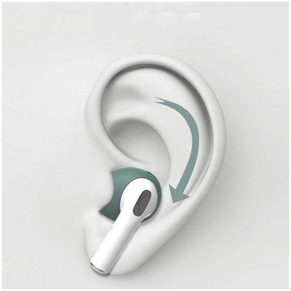 Zamjenski silikonski nastavci za uši za Apple AirPods 3, Crni
